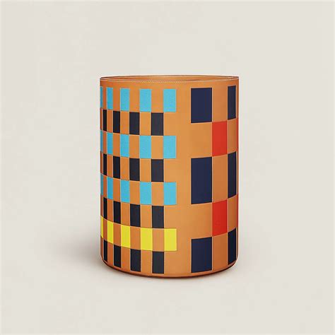 hermes waste basket|Rubans Casaque waste basket .